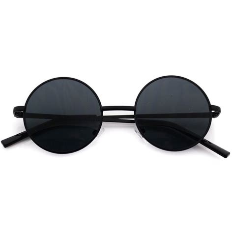 vintage round frame sunglasses